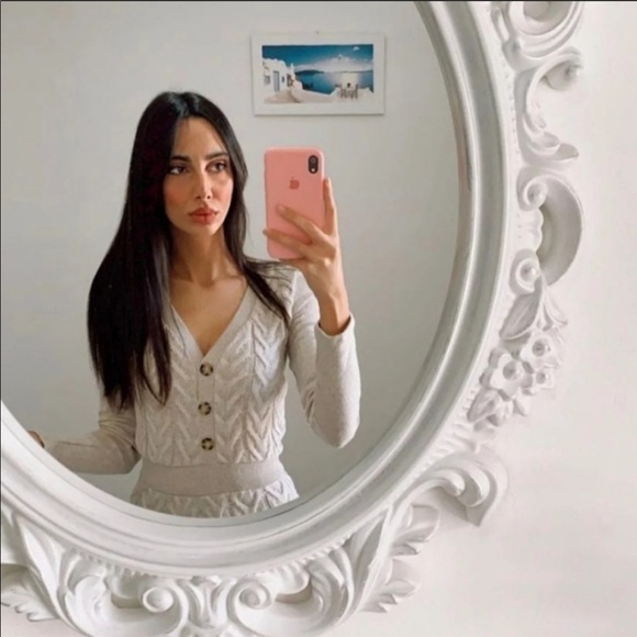 Zara Cable Knit Jumpsuit - Picture 8 of 16